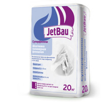 Шпатлевка полимерная финишная JetBau Суперфиниш, 20 кг(1поддон-72шт)