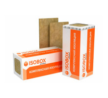 Минвата из Базальта ИЗОБОКС ЭКСТРАЛАЙТ 50% (800х600х50)15шт/0.36м3/7,2м2/до30-40(кг/м3)(692245)