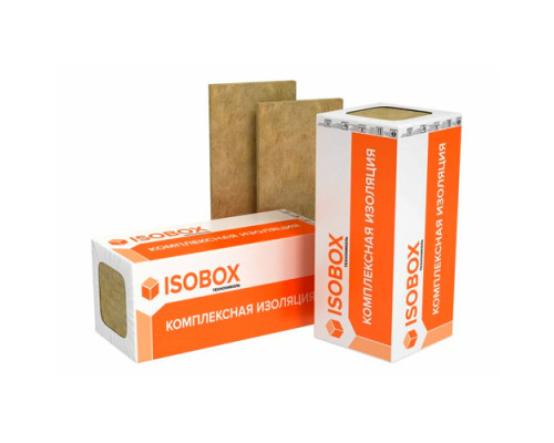 Минвата из Базальта ИЗОБОКС ЭКСТРАЛАЙТ 50% (800х600х50)15шт/0.36м3/7,2м2/до30-40(кг/м3)(692245)