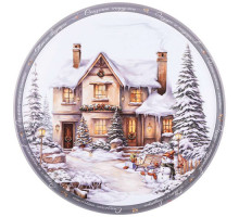 Поднос сервировочный Agness 33*2,1 см 898-229