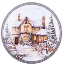 Поднос сервировочный Agness 33*2,1 см 898-229