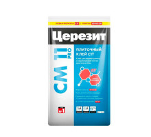Клей для плитки ЦЕРЕЗИТ СМ 11/5 PRO (5кг) 2639486 (1 паллет -144 мешка)