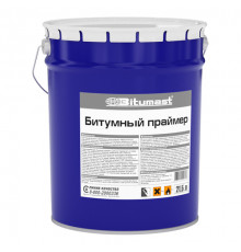Праймер битумный BITUMAST(готовый) ведро 21,5л / 18кг (при t