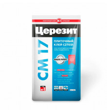Клей для плитки ЦЕРЕЗИТ СМ 17/5кг универсальный 2092263 (1 паллет - 144 мешка)