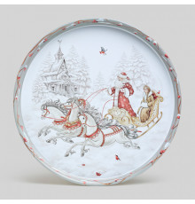 Поднос сервировочный agness "Christmas collection " 33*2,1 см 898-239 898-239