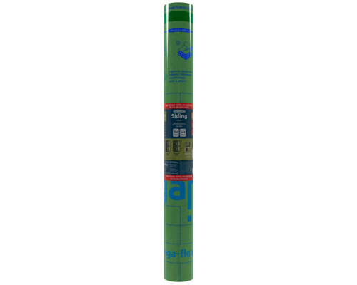 Влаго-ветрозащитная однослойная мембрана Megaflex Siding (А)(ш.1,50 м - 70 м.кв.)под сайдинг снаружи