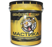 Мастика битумно-резиновая АльфаТехМаст ведро 5кг.