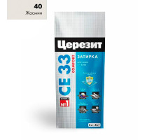 Затирка ЦЕРЕЗИТ СЕ33/2 №40 Жасмин 2-5мм (2кг) 2092224
