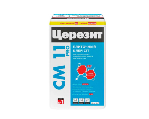 Клей для плитки ЦЕРЕЗИТ СМ 11/25 PRO (25кг) 2634176 (1 паллет - 48 мешков)