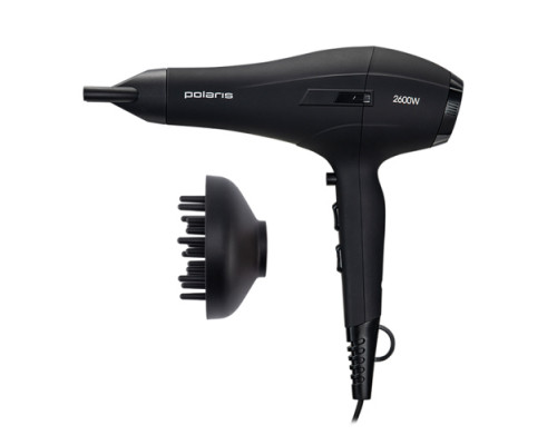 Фен Polaris PHD 2600ACi Salon Hair Черный