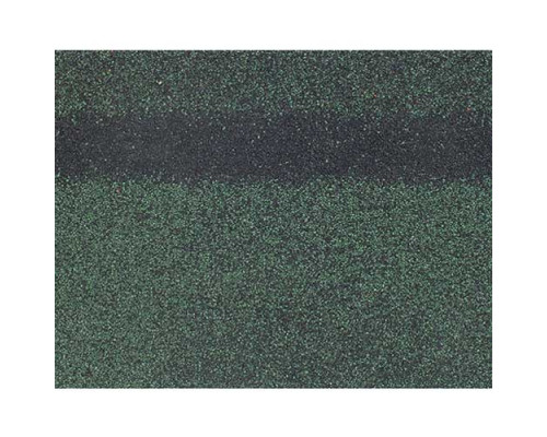 Коньки-карнизы ТехноНиколь SHINGLAS Зеленый оптима (5м2) екн042252