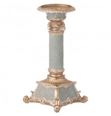 Подсвечник коллекция "Рококо", 12,5*12,5*26,7cm 504-386