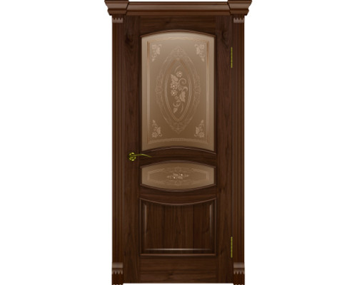Дверное полотно "Камена" 2000*600 ДО (Орех 609)