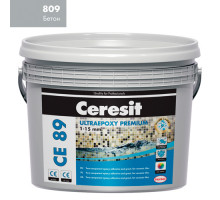 Затирка ЦЕРЕЗИТ CE 89/2.5 эпоксидная Серый жемчуг 809 (2.5кг) 3002726