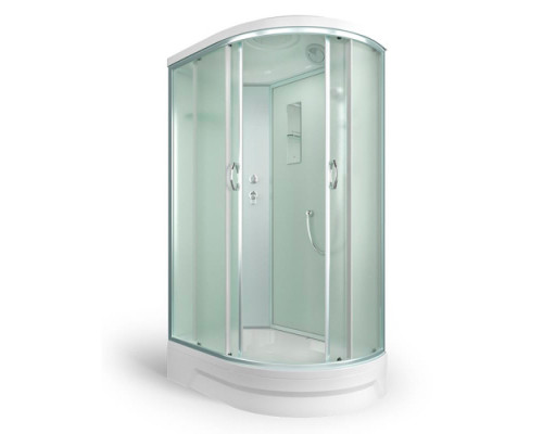 Душевая кабина ERLIT ER351226L-C3-RUS 120*80*226 матовое стекло, средний поддон, Россия
