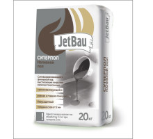 Наливной пол JetBau Суперпол, 20 кг(1поддон-72шт)