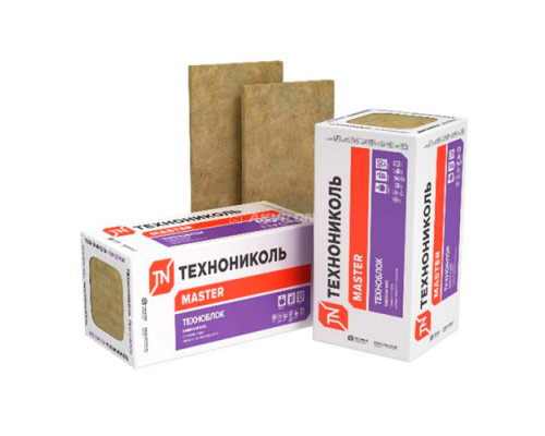 Минвата из Базальта ТЕХНОблок СТАНДАРТ (1200х600х100)4шт/0.288м3/2,88м2/Плот. 40-50(кг/куб.м)368223