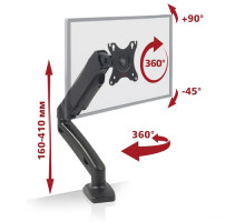 Кронштейн для монитора Arm media LCD-T21 black 6 шт/уп. (10158)