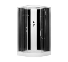 Душевая кабина ERLIT ER3509P-C4-RUS 90*90*215 тонированное стекло, низкий поддон, Россия