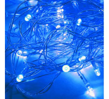 Гирлянда КОСМОС 80LED_B (синяя, 8,8м, 8 режимов мигания)