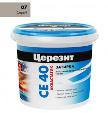 Затирка ЦЕРЕЗИТ СЕ40/1 №07 Серая (1кг) 2780263