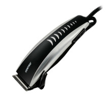 Машинка для стрижки Centek CT-2123 (черный/серебро) 10Вт, стальные лезвия, прорезиненный корпус