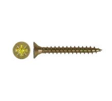 Саморез Руфкомплект Pz 4,0 х 70, желтый цинк (300 шт) г.Калуга