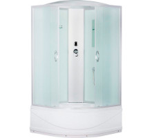 Душевая кабина ERLIT ER3509ТP-C3-RUS 90*90*215 с крышей, высокий поддон, матовое стекло, Россия