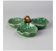 Менажница Lefard Green pine 3 секции 22,8*23*8,5 см 145-201