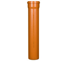 Труба канализационная наружняя Tebo SN4 160x4,9х 5000 (рыжая) RU-TB ПП