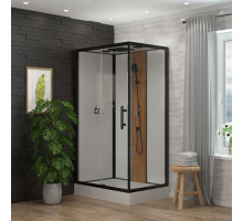 Душевая кабина EvaGold Бамбук 1806B-S 120*80*215 низкий поддон