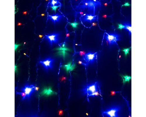 Бахрома 2x0.7м мульти 4/8/6/7 100LED KOC_CUR-V22