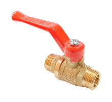Кран шаровой Valfex 11Б27фт1М латунный 1/2" НР/НР ручка-рычаг (96/24)