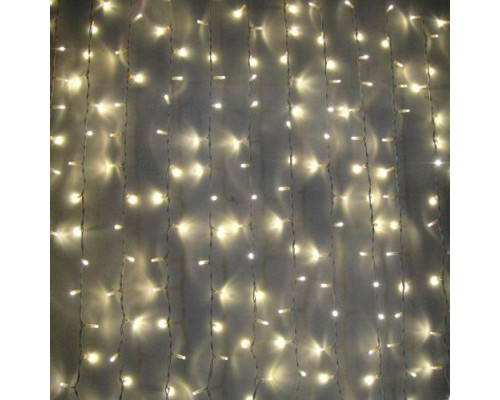 Бахрома 1,8x0,5м белый 1/2/3/5/3/2 48LED KOC_CUR-V21