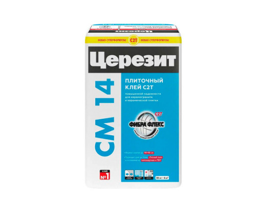Клей для плитки ЦЕРЕЗИТ СМ 14/25кг Extra 1767954 (1 паллет - 48 мешков)